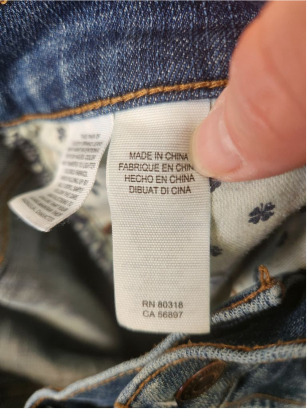 Lucky Brand Blue Slim Straight Jeans Waist 32 Inseam 30 - Picture 10 of 12